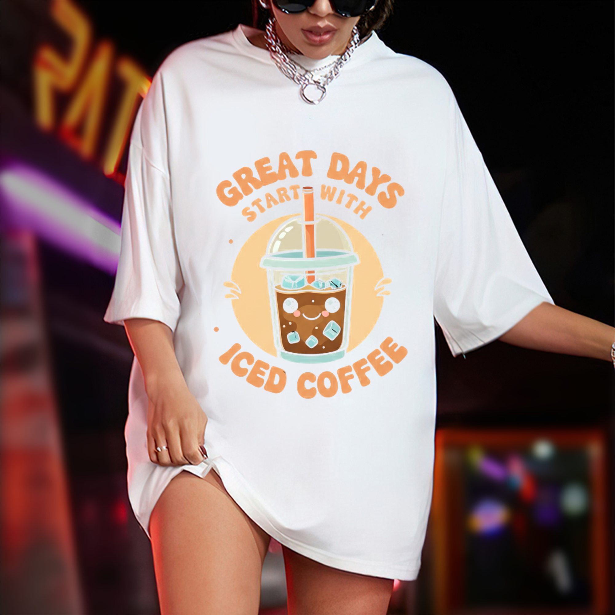 Iced Coffee Vibes T-Shirt