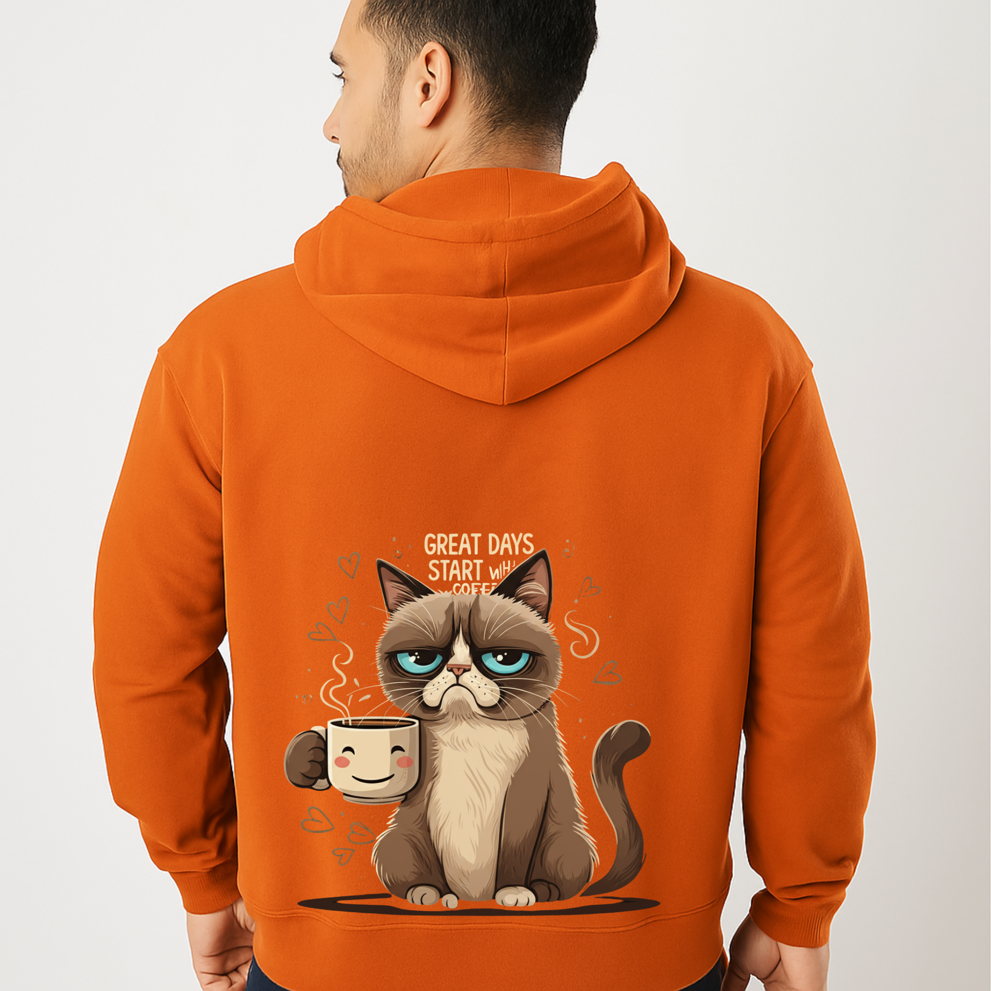 Grumpy Cat Coffee Lover Hoodie