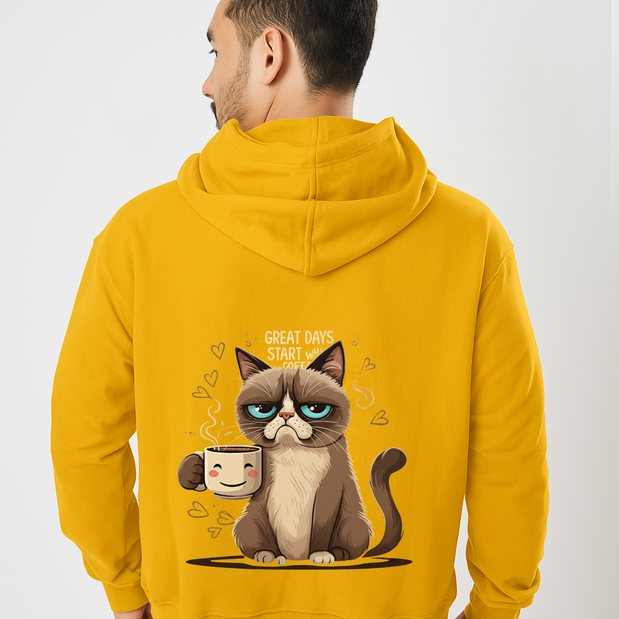 Grumpy Cat Coffee Lover Hoodie