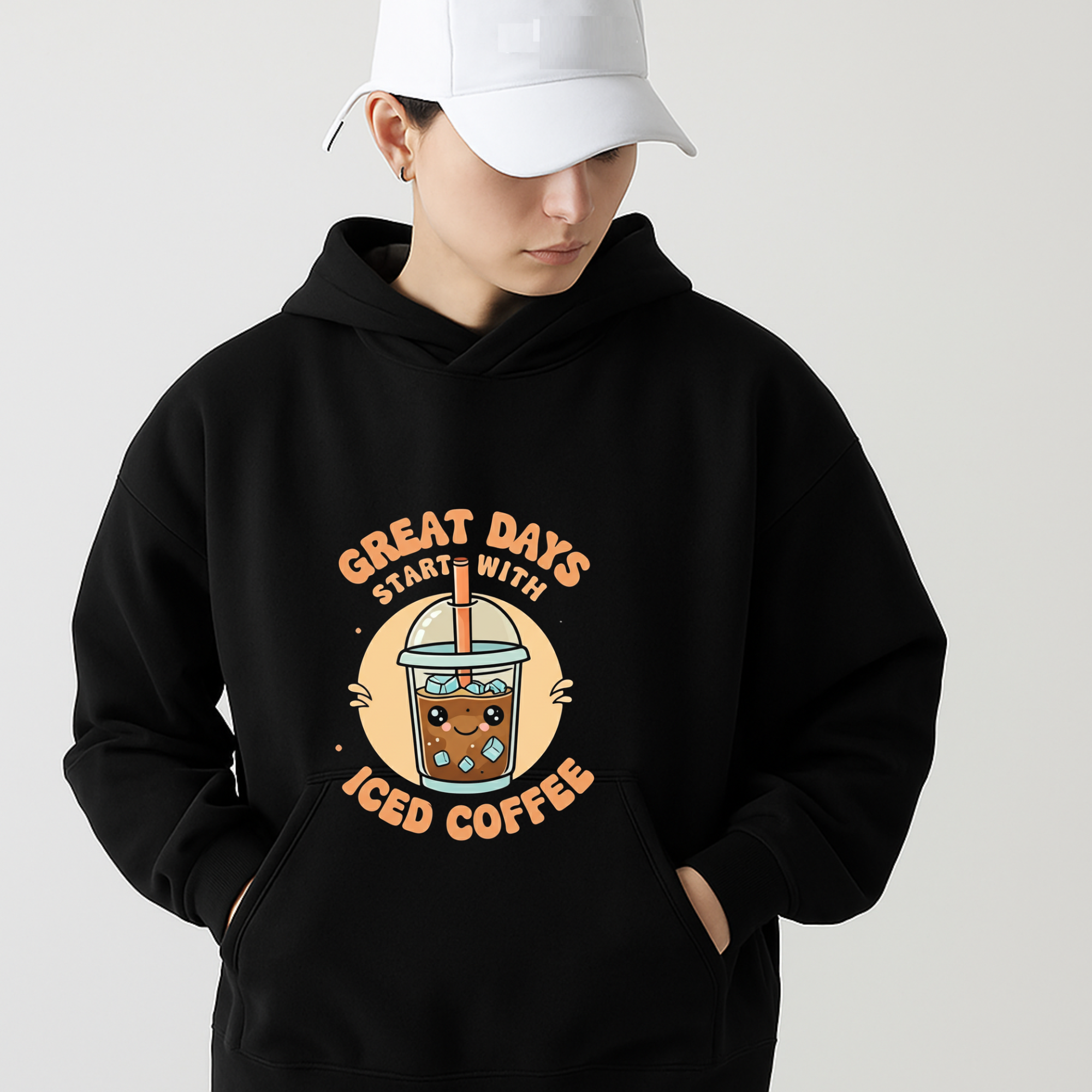 Iced Coffee Vibes Hoodie