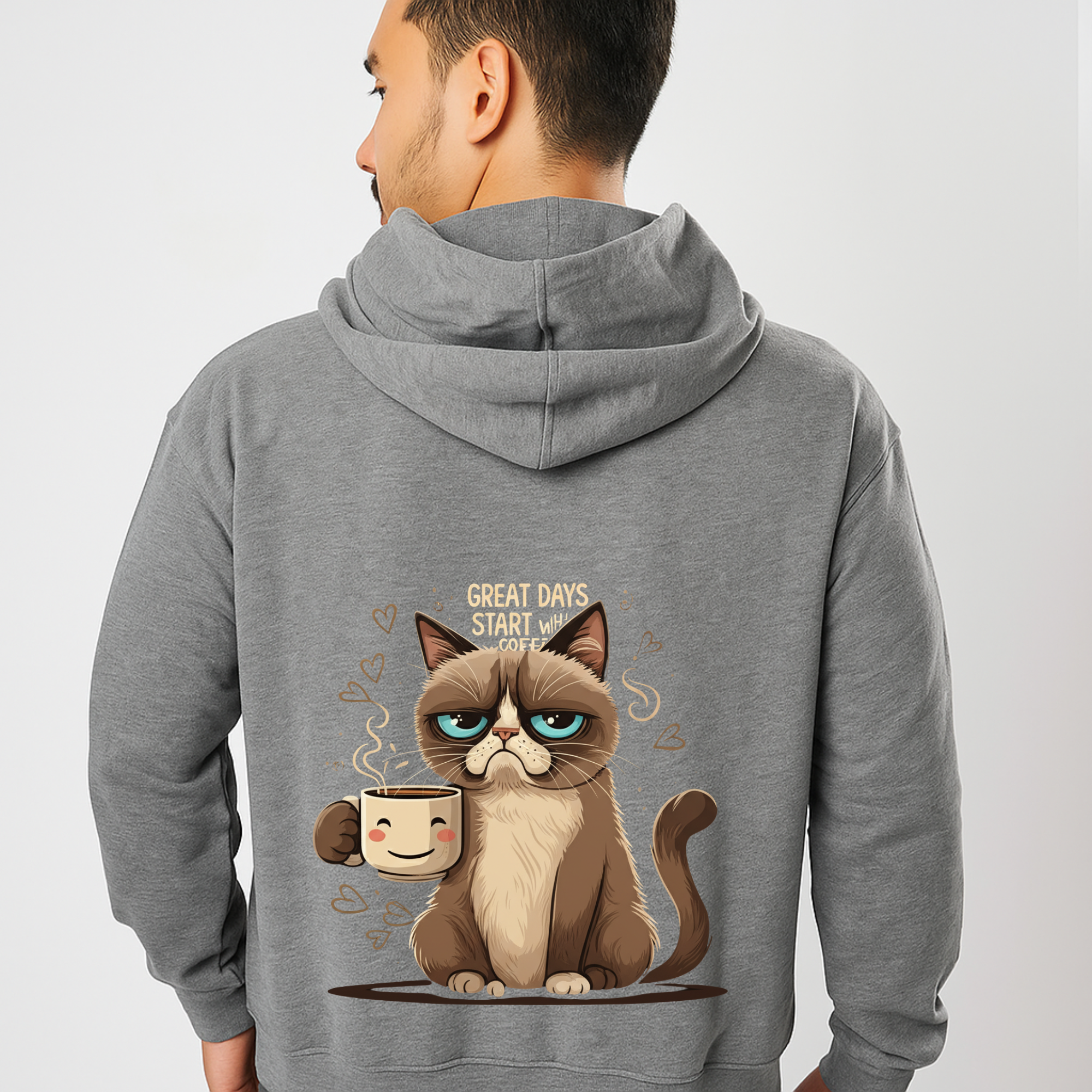 Grumpy Cat Coffee Lover Hoodie