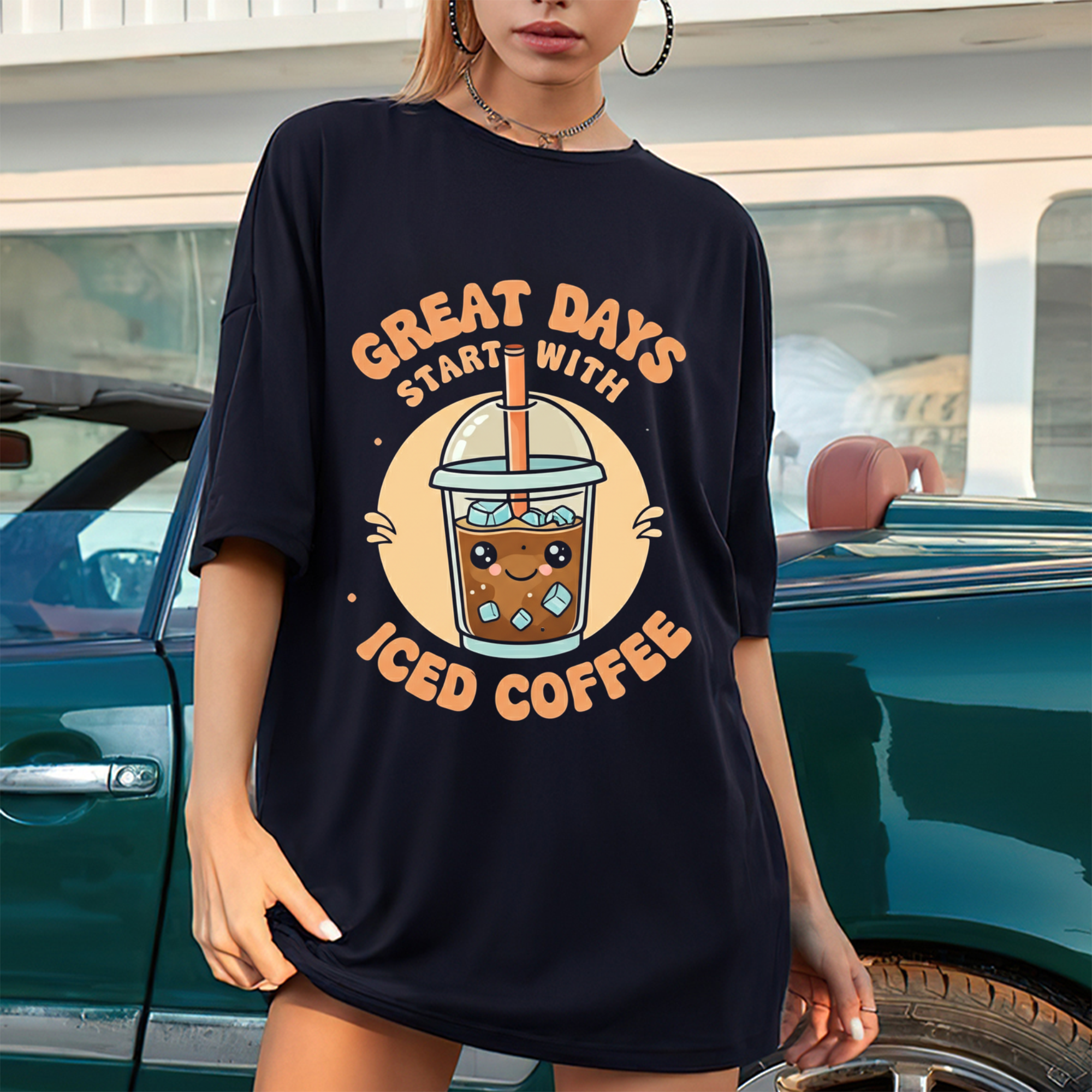 Iced Coffee Vibes T-Shirt
